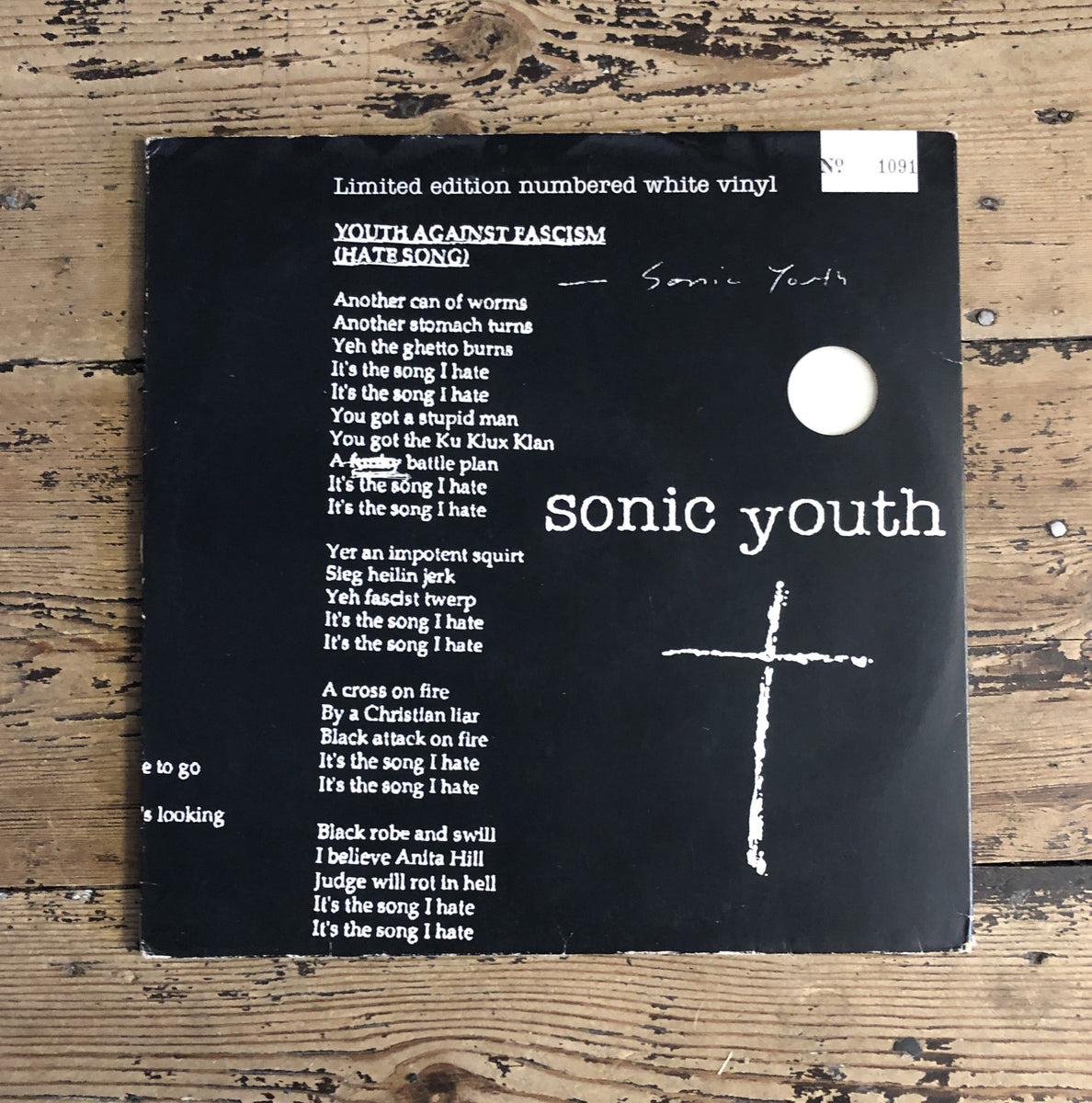 Sonic Youth - Youth Against Fascism 10