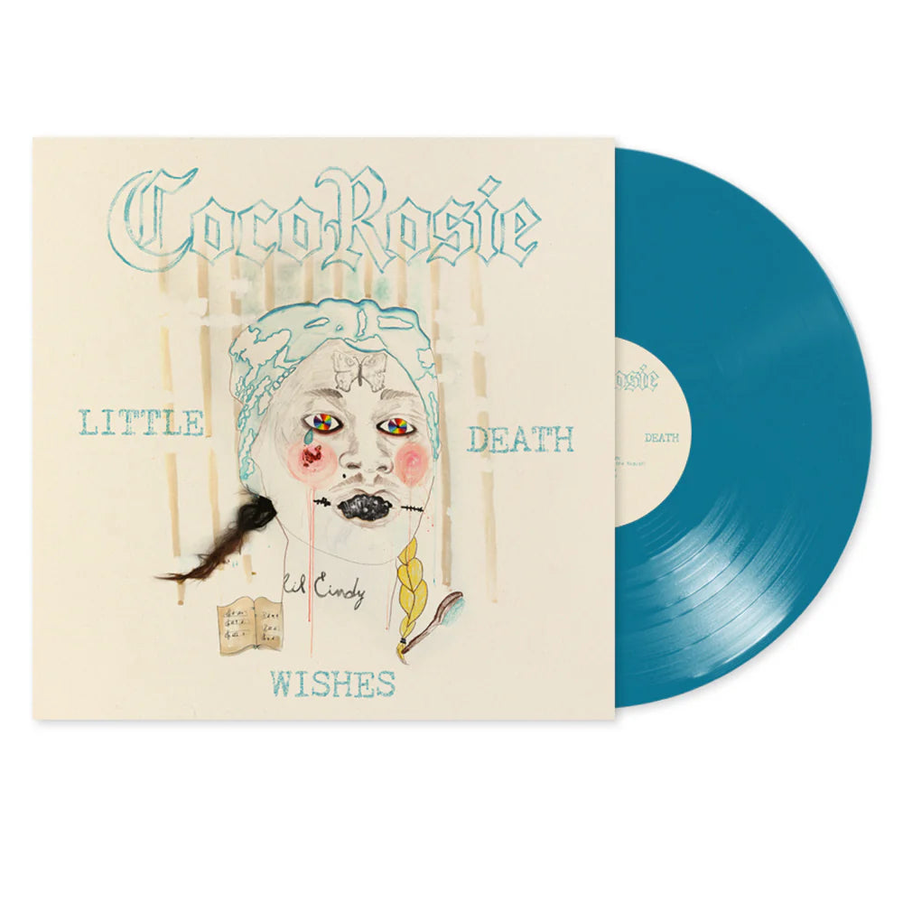 cocorosie little death wishes aqua teardrop coloured vinyl album